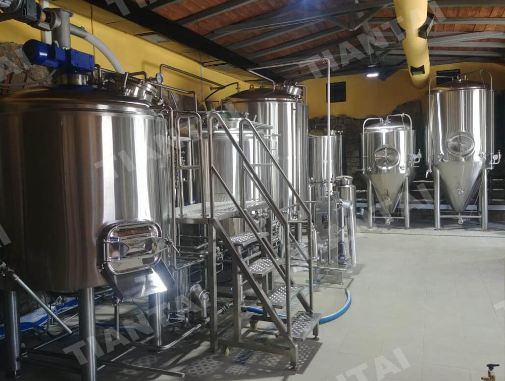 brewhouse piping